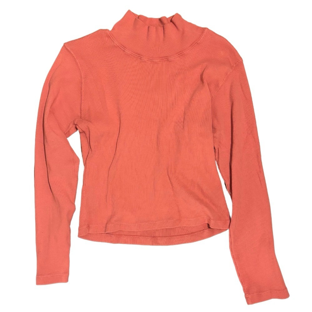 Big Bud Press Coral Turtleneck Sweater